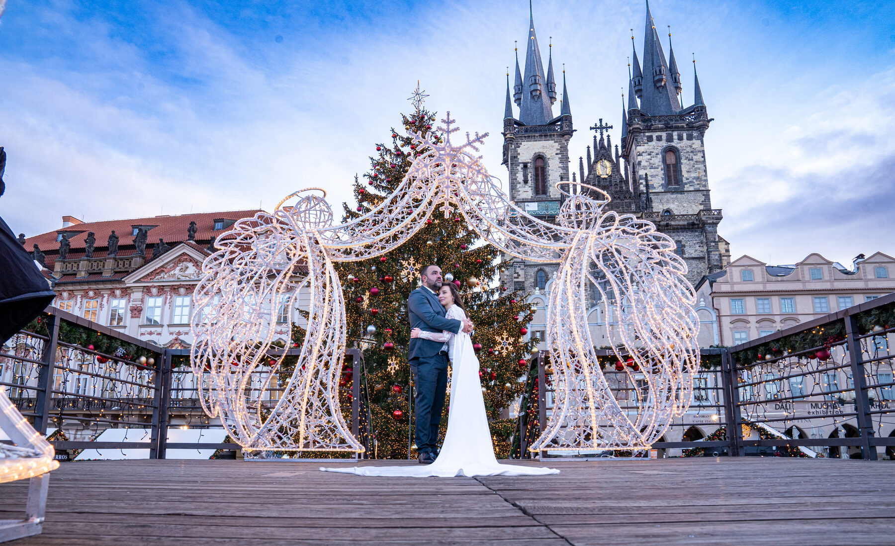 Praga - fotos de pareja