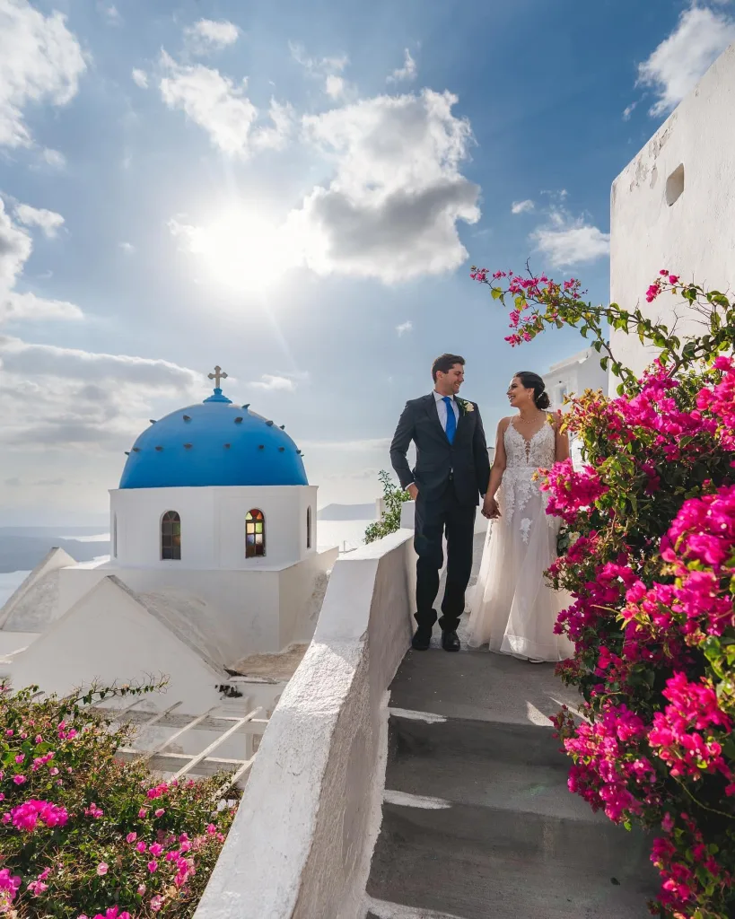 Santorini - destino post boda