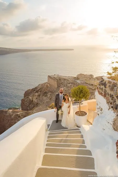 Santorini - fotos pareja